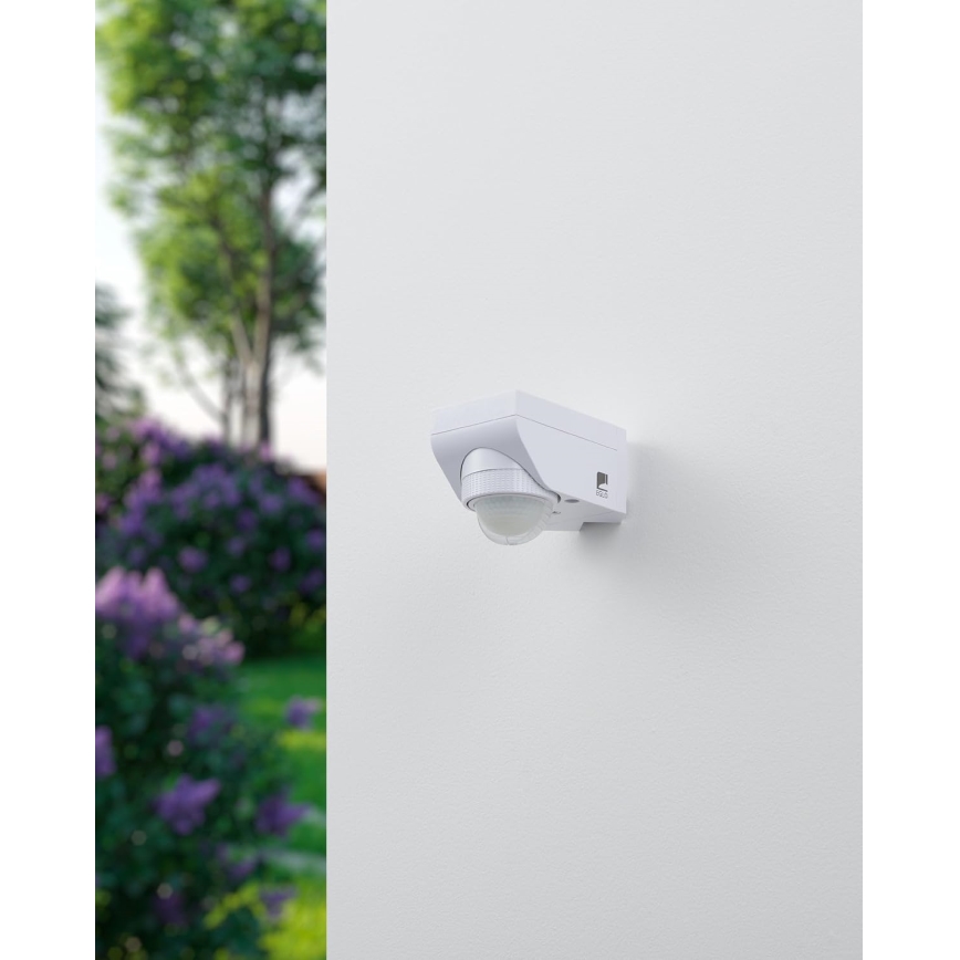 Eglo 97466 - Sensor exterior de movimiento y de crepúsculo DETECT ME 4 12 m blanco IP44