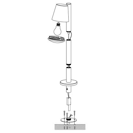 Eglo 97485 - Lámpara exterior LED regulable CALDIERO-C 1xE27/9W/230V, cromo mate, IP44
