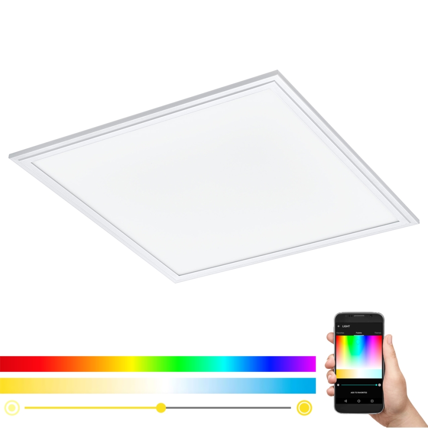 Eglo - Luminaria regulable LED RGB SALOBRENA-C LED/24W/230V + mando a distancia