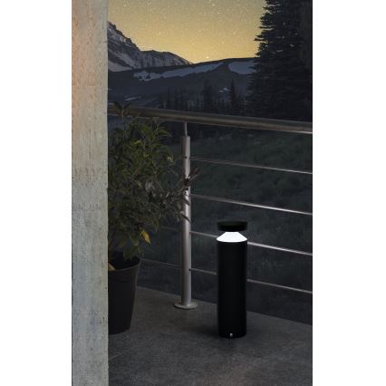 Eglo - Lámpara exterior LED/11W/230V negra 450 mm IP65