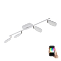 Eglo 97694 - Foco LED RGB PALOMBARE-C 4xLED/5W/230V