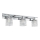 Eglo 97748 - Aplique de cristal LED para baños AREQUITO 3xG9/3W/230V