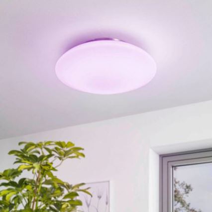 Eglo 97811 - Lámpara de techo LED RGB regulable FRATTINA-C LED/27W/230V