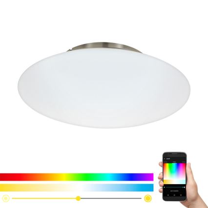 Eglo 97811 - Lámpara de techo LED RGB regulable FRATTINA-C LED/27W/230V