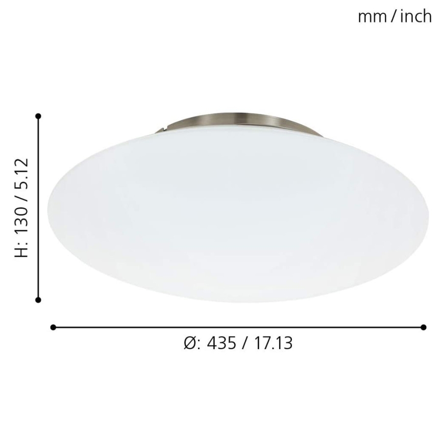 Eglo 97811 - Lámpara de techo LED RGB regulable FRATTINA-C LED/27W/230V