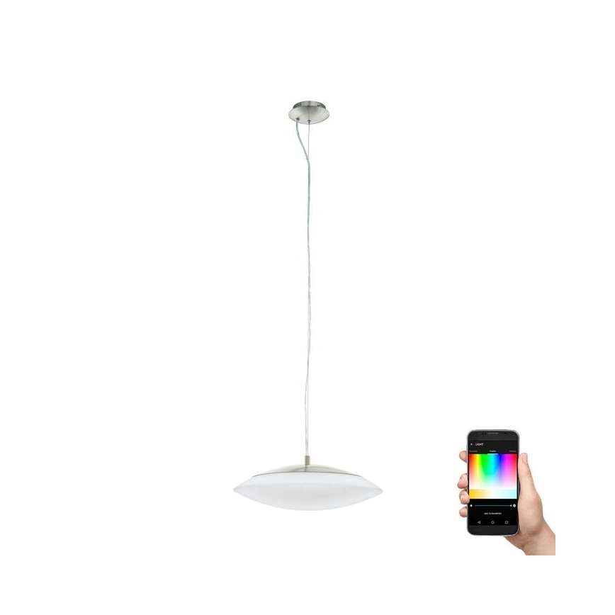 Eglo 97812 - Lámpara colgante regulable LED RGB FRATTINA-C LED/27W/230V
