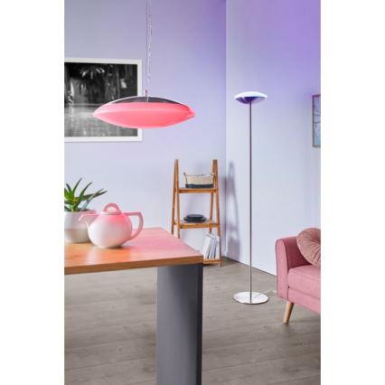 Eglo 97812 - Lámpara colgante regulable LED RGB FRATTINA-C LED/27W/230V