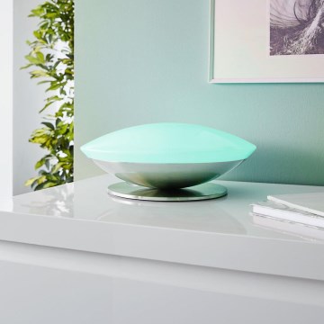 Eglo 97813 - Lámpara de mesa regulable LED RGB FRATTINA-C LED/18W/230V