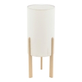 Eglo 97891 - Lámpara de mesa CAMPODINO 1xE27/60W/230V altura 400mm blanco