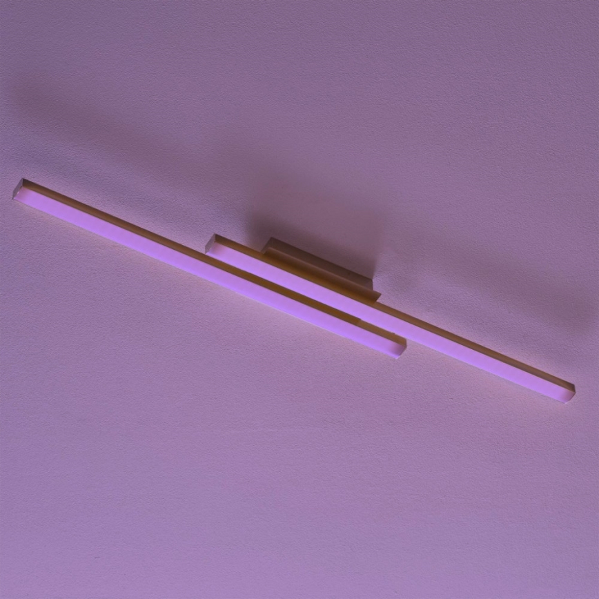 Eglo - Lámpara de techo LED RGBW regulable de montaje superficial FRAIOLI-Z LED/34W/230V 2700-6500K + mando a distancia