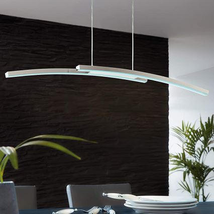 Eglo 97911 - Lámpara colgante regulable LED RGB con cable FRAIOLI-C LED/34W/230V