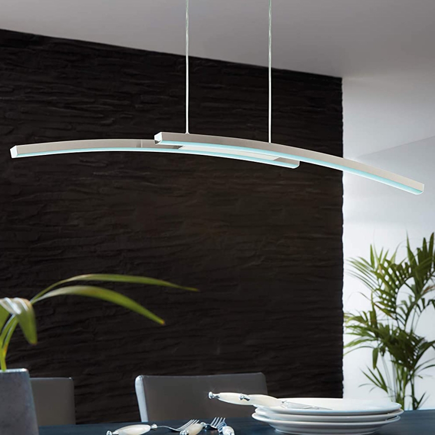 Eglo 97911 - Lámpara colgante regulable LED RGB con cable FRAIOLI-C LED/34W/230V