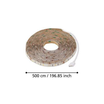 Eglo - Tira LED RGB regulable LED/20W/230V IP20 5m