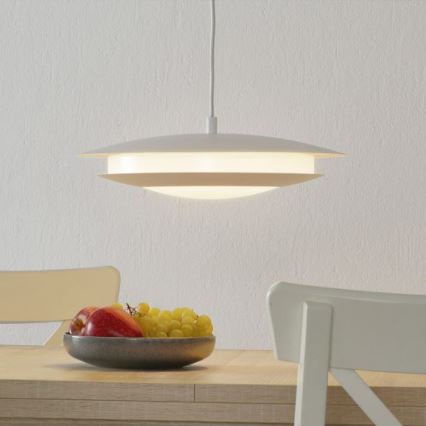 Eglo - Lámpara colgante LED RGB regulable con cable MONEVA-C LED/18W/230V