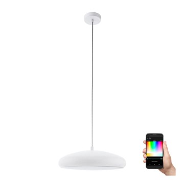 Eglo 98046 - Lámpara colgante regulable LED RGB RIODEVA-C LED/27W/230V