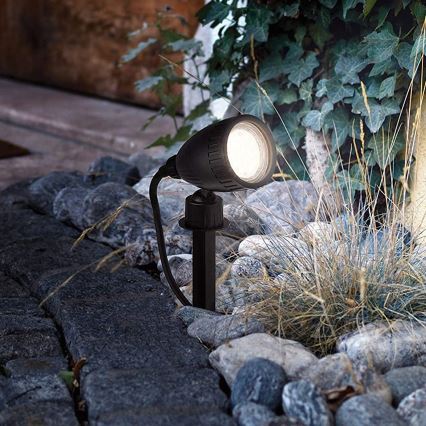 Eglo 98052 - Lámpara exterior LED RGB NEMA-C 1xGU10/5W/230V IP44