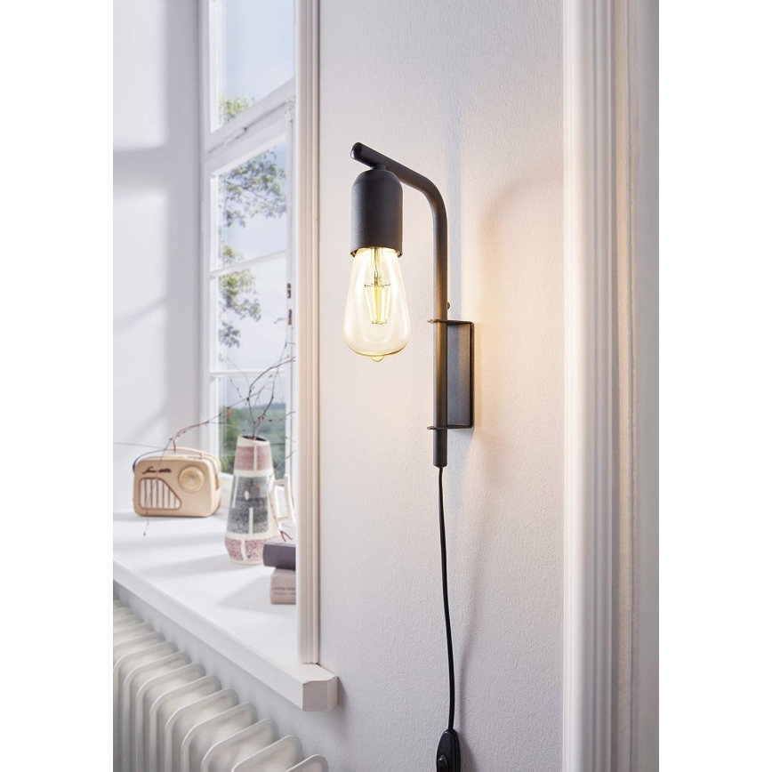 Eglo 98064 - Aplique ADRI 1xE27/60W/230V