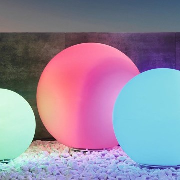Eglo 98108 - LED RGBW Lámpara exterior MONTEROLO-C LED/9W/230V IP65 pr.600