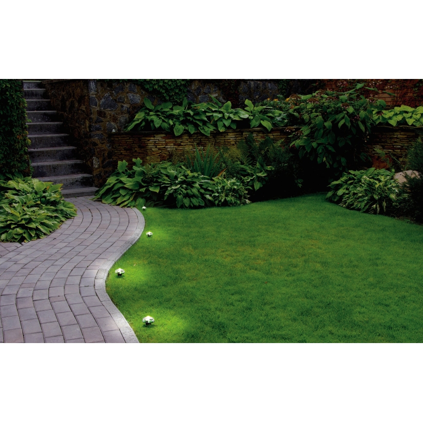Eglo - Cadena de luces LED decorativa para exterior, 9 LEDs, 10 m, IP65, blanco cálido