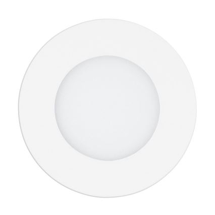 Eglo - Luminaria empotrable LED regulable, 5W, 230V, con mando a distancia, Ø 12 cm