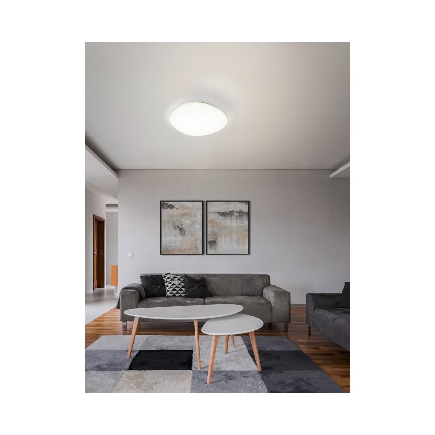 Eglo 98228 - Lámpara de techo LED regulable SILERAS-A LED/36W/230V Ø 60 cm + mando a distancia
