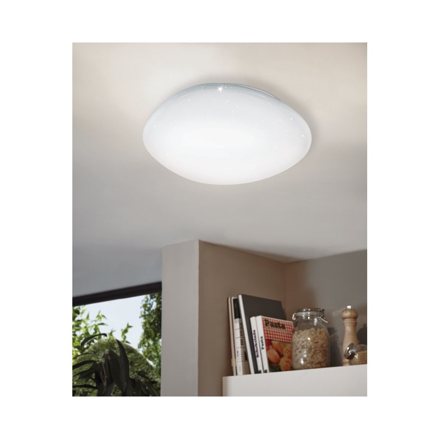 Eglo 98228 - Lámpara de techo LED regulable SILERAS-A LED/36W/230V Ø 60 cm + mando a distancia