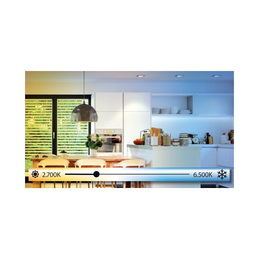 Eglo 98228 - Lámpara de techo LED regulable SILERAS-A LED/36W/230V Ø 60 cm + mando a distancia
