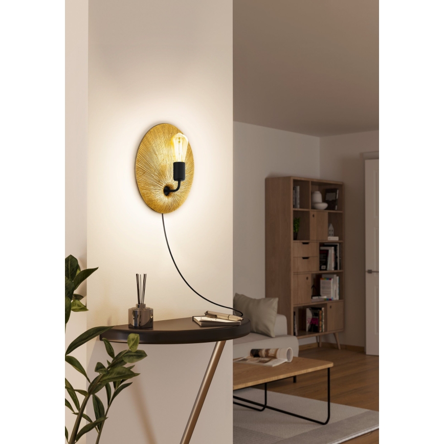 Eglo 98379 - Aplique de pared GASCUERIA 1xE27/60W/230V