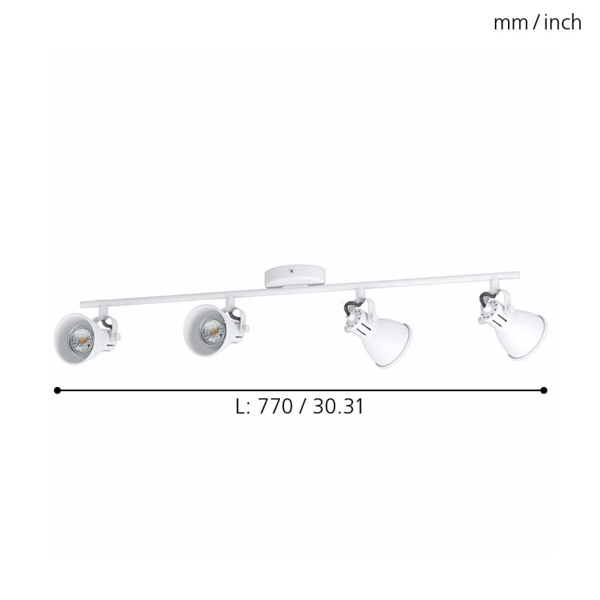 Eglo - Foco LED 4xLED/3,3W/230V