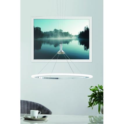Eglo 98427 - Lámpara colgante LED RGB regulable con cable HORNITOS-C LED/37W/230V + mando a distancia
