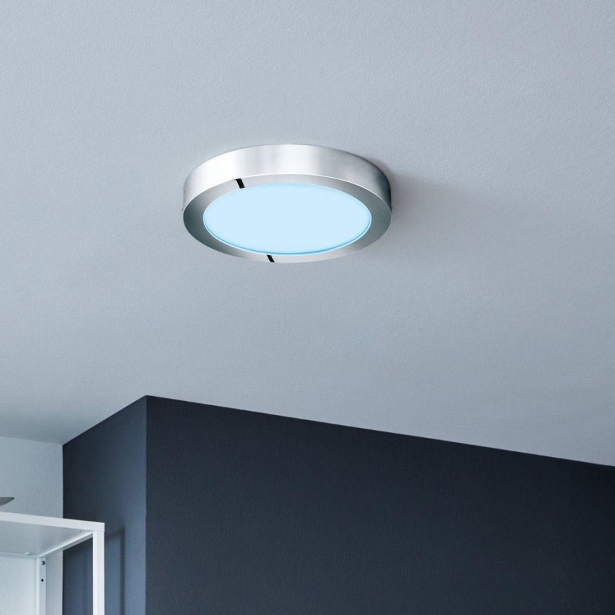 Eglo 98559 - Lámpara de techo LED RGB regulable FUEVA-C LED/21W/230V diámetro 30 cm