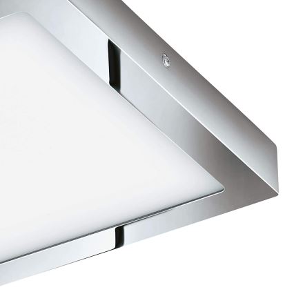 Eglo - Lámpara de techo LED RGBW regulable FUEVA-C LED/21W/230V Bluetooth IP44 30x30 cm