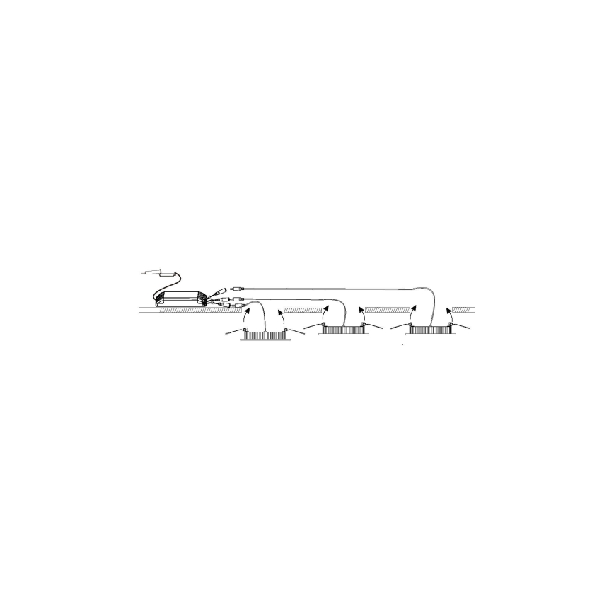Eglo 98631 - Juego de 3 downlights empotrables LED FUEVA, 5W, 230V, Ø 12 cm