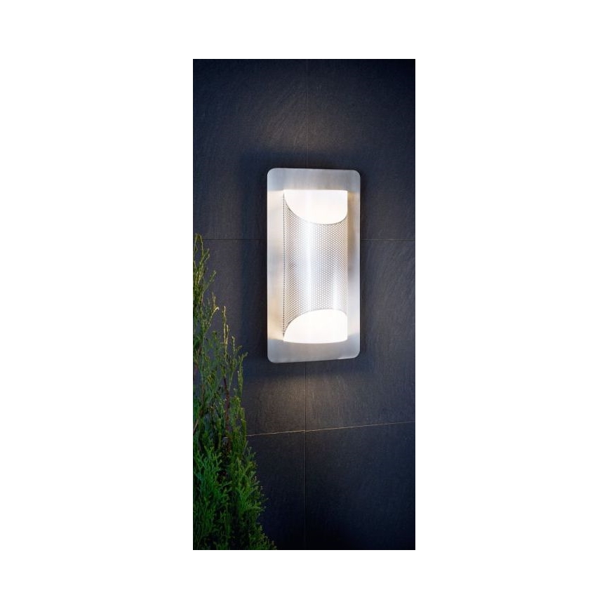 Eglo 98716 - Aplique de pared para exteriores CISTIERNA 1 2xE27/10W/230V IP44