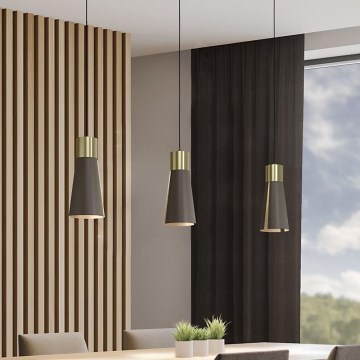 Eglo 98839 - Lámpara colgante LED con cable LOSALOMAS 3xGU10/4,5W/230V