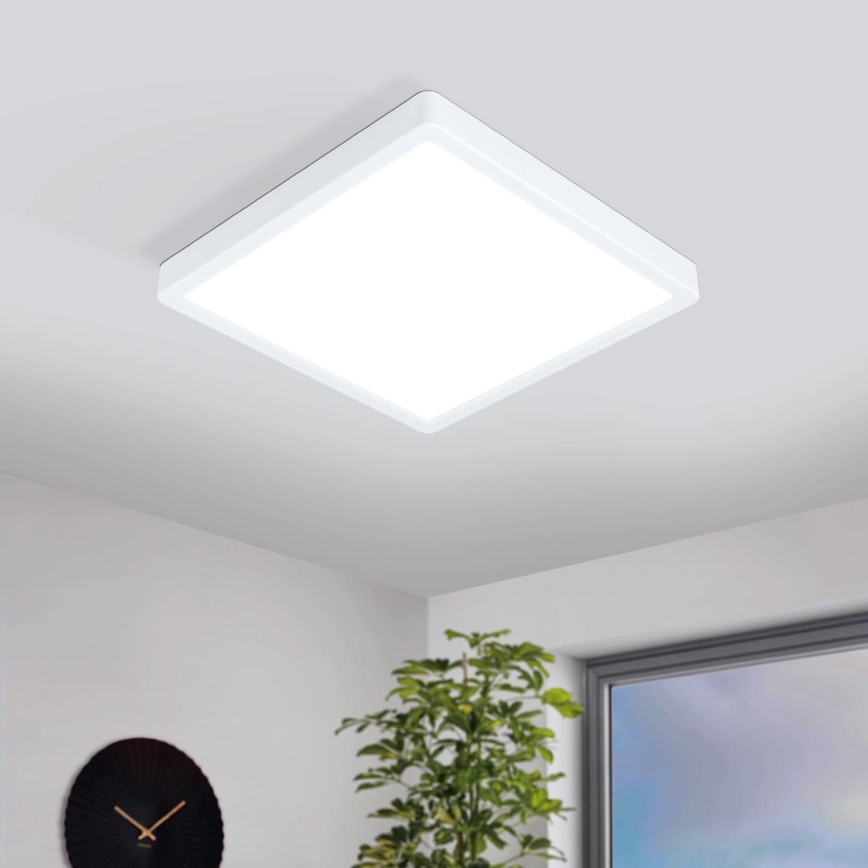 Eglo - Plafón LED regulable para baño LED/19,5W/230V 2700-6500K IP44 ZigBee 28,5x28,5 cm