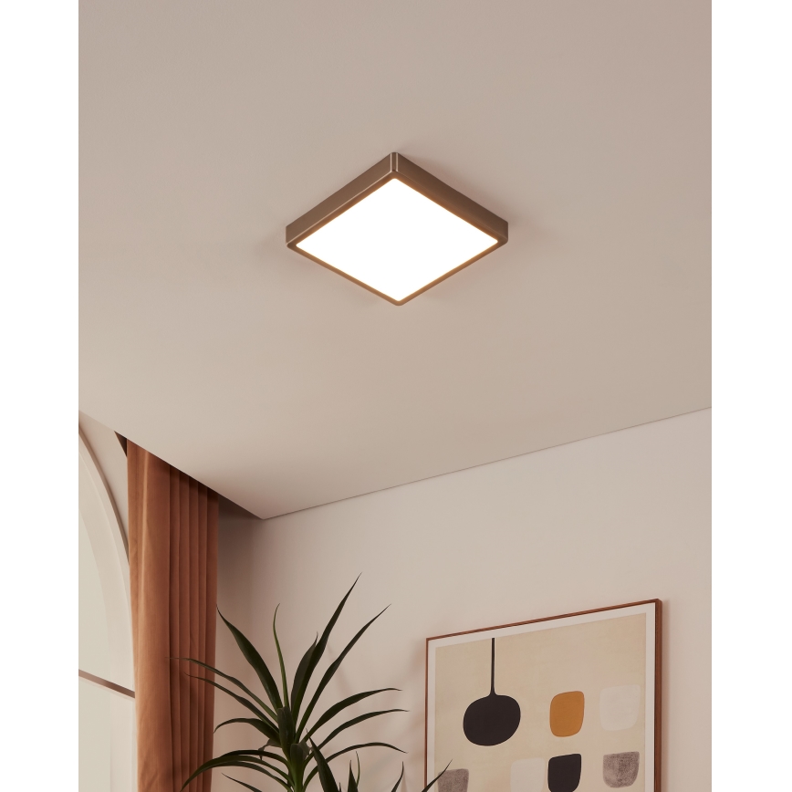 Eglo - Plafón LED regulable para baño LED/19,5W/230V 2700-6500K IP44 ZigBee 28,5x28,5 cm