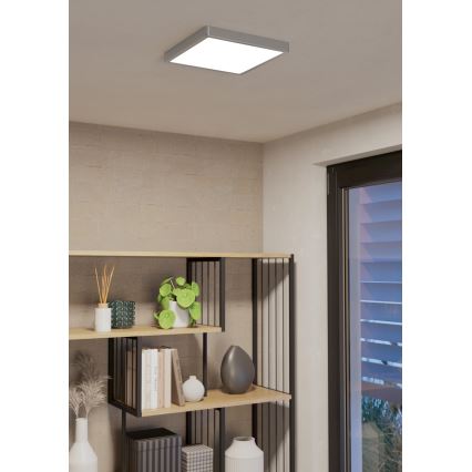 Eglo - Plafón LED regulable para baño LED/19,5W/230V 2700-6500K IP44 ZigBee 28,5x28,5 cm