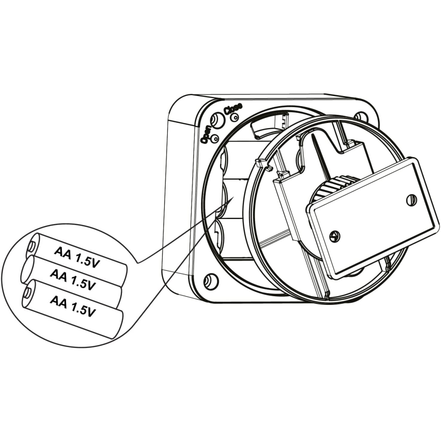Eglo - Sensor exterior de movimiento y crepúsculo IP44