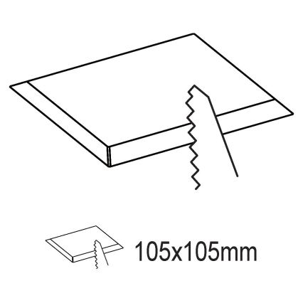 Eglo - Luminaria empotrada LED/5,5W/230V 11,7x11,7 cm