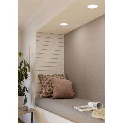 Eglo - Foco empotrado LED regulable LED/10,5W/230V Ø 16,6 cm
