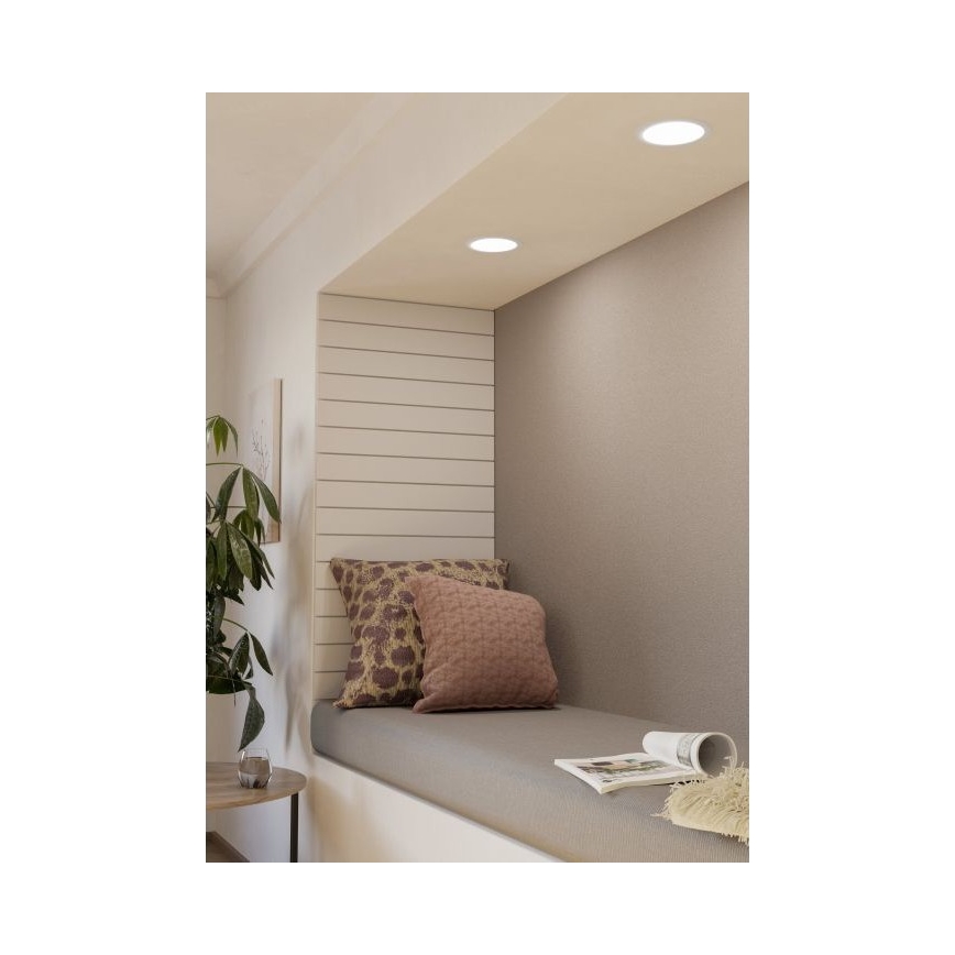 Eglo - Foco empotrado LED regulable LED/10,5W/230V Ø 16,6 cm