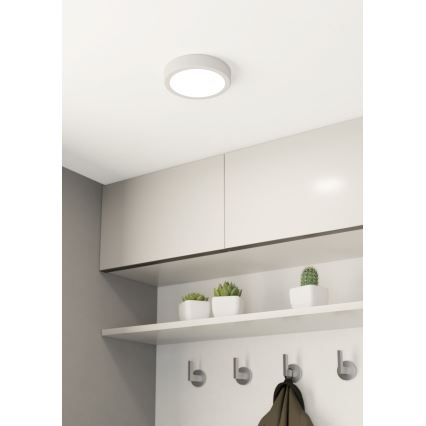 Eglo - Luminaria de techo LED, 10,5 W, 230 V, Ø 16 cm