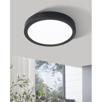 Eglo - Luminaria de techo LED/20W/230V, Ø 28,5 cm