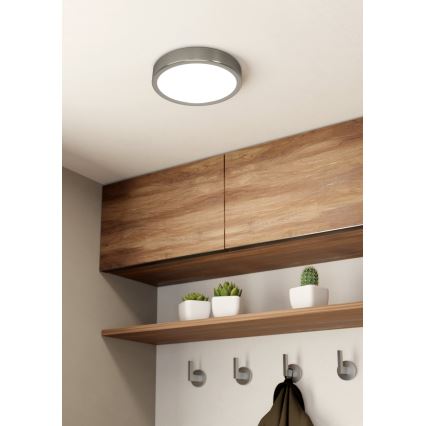 Eglo - Plafón LED de techo, 16,5 W/230 V, diámetro 21 cm