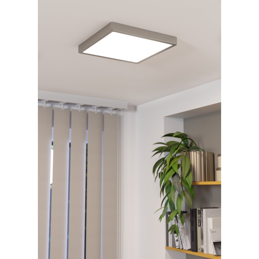 Eglo - Plafón LED 20W/230V 28,5x28,5 cm