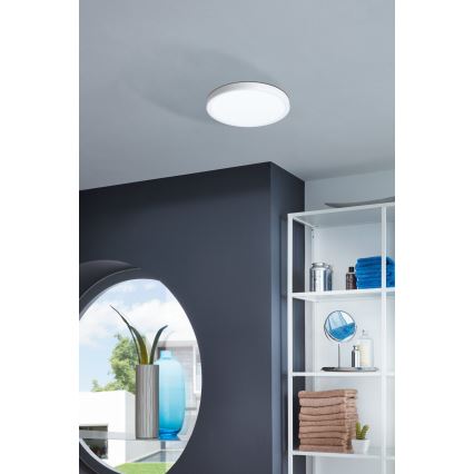 Eglo - Lámpara de techo LED para baño LED/20W/230V IP44 diámetro 28,5 cm
