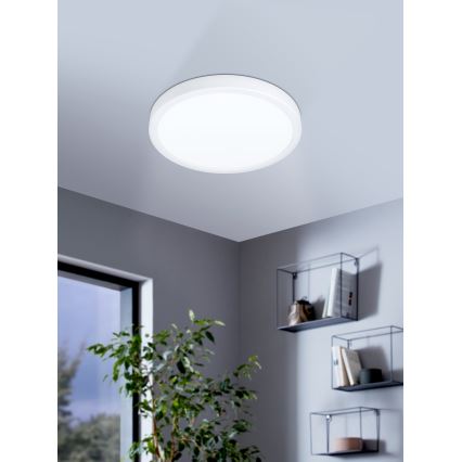 Eglo - Lámpara de techo LED para baño LED/20W/230V IP44 diámetro 28,5 cm