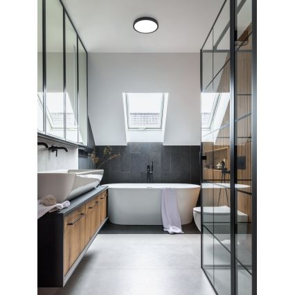 Eglo - Plafón LED para baño LED/20W/230V IP44 Ø 28,5 cm