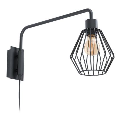 Eglo 99349 - Aplique de pared TABILLANO 1xE27/40W/230V